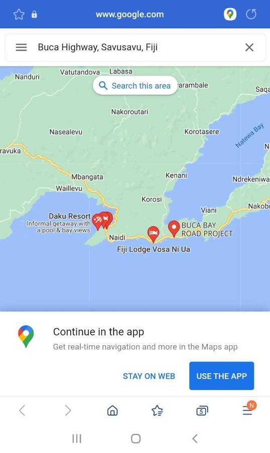 סאבוסאבו Fiji Lodge Vosa Ni Ua מראה חיצוני תמונה